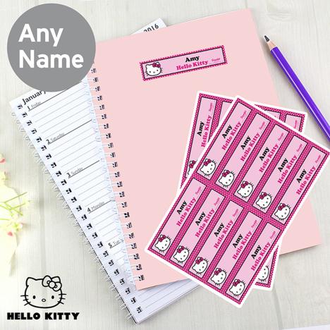 Personalised Hello Kitty Bow Stickers Extra Image 3